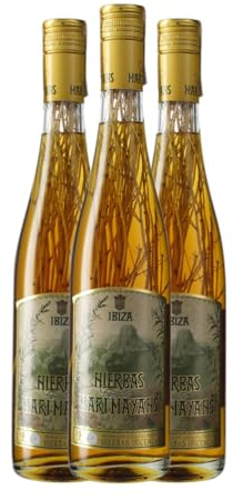 Licores Marí Mayans Hierbas Ibicencas 70 cl (Caja de 3 Botellas de 70 cl)