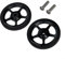 Easy Wheel für Brompton Faltrad-Gepäckträger, Aluminiumlegierung, leicht und stabil, werten Sie Ihr Brompton-Fahrrad jetzt auf (schwarz)