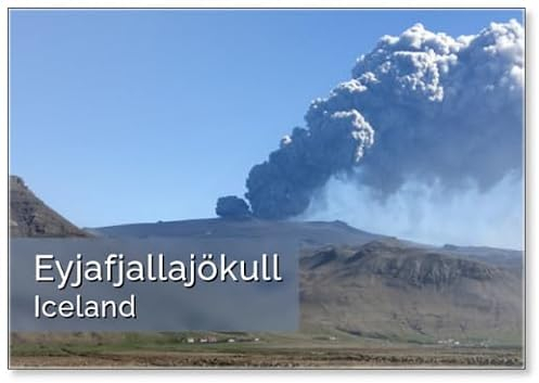 Vulkan Eyjafjallajökull, Kühlschrankmagnet