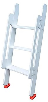 3/4/5 Step Bunk Bed Ladder, Twin Bunk Bed Ladders with Handle ＆ Rubber Feet Pads, Dorm Loft Camper Bed Step Ladder, 39/49/59in Straight Ladder (Size : 100cm/39)