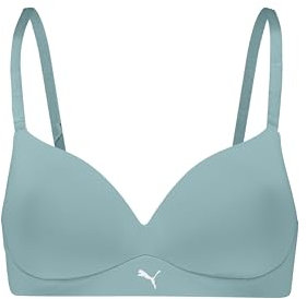 PUMA Damen Soft Padded Bra, Mint, 75B EU