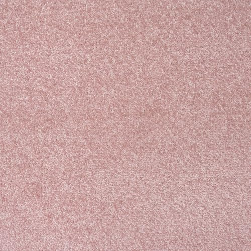 Quality Feltback Twist Pile Carpet Stain Resistant Cheap (Light Pink - 4m x 5m)