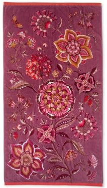 Pip Studio Viva la Vida lila Badetuch 100x180cm (1 Stück)
