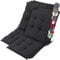 Beautissu 8er Set Premium Niedriglehner Auflage Gartenstuhl 100x50cm Sun-NL – 8cm Dick Polster Gartenstuhlauflage rutschfest Befestigungsbänder UV-Lichtechtheit 5 – Robust Stoff Anthrazit