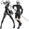 2B & 9S Figur 2pcs Action Model Statue Sammelbare Desktop-Dekoration, Home Schlafzimmer Ornament