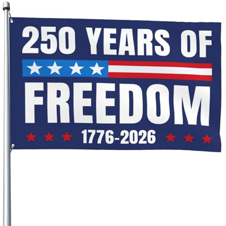 USA 1776-2026 Flagge – Freiheit und Unabhängigkeit, 4. Juli, 3x5 Yard Banner