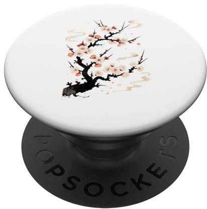 Abricotier Japonais Prunier Chinois Fleur PopSockets PopGrip Adhésif