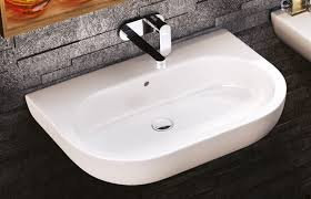 Flaminia serie Pass PS62L Lavabo cm 62 da appoggio - sospeso bianco