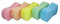 WINOMO 5 Stück Car Wash Schwämme Knochen Design Bunte Wasch-Tool für Polieren Porous Car Wash Schwämme