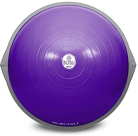 Bosu Home Gym Equipment Das Original Balance Trainer 65 cm Durchmesser, lila und grau, 72-10850