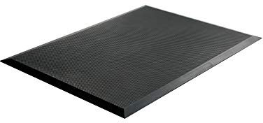 Arbeitsplatzmatte Flachnoppe 90x65x1,3cm, anthrazit SZAGATO Anti Ermüdungsmatte Steharbeitsplatz Arbeitsplatzmatte Gummi Meterware Anti Ermüdungsmatten Werkstatt Arbeitsplatzmatten