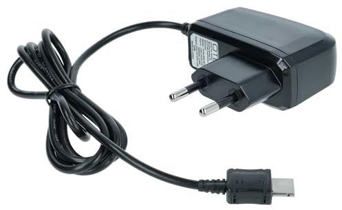 vhbw Ladegerät 110-220V kompatibel mit Samsung SGH-T509 | SGH-T809, SGH-U100, SGH-U300, SGH-U600, SGH-U700, SGH-V504 Handy, Telefon