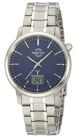 Master Time Funk Quarz Herren Uhr Analog-Digital mit Titan Armband MTGT-10755-31M