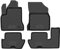 Walser XTR Gummi Fussmatten Auto für Citroen C4 Picasso I 10/2006-2013, 100% passgenaue Auto Fußmatten, robuste Universal Fußmatte Auto, Gummimatten Auto, Auto Fussmatten Gummi