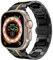 VeveXiao Compatible con correas Apple Watch Ultra de 49mm 45mm 44mm 42mm, titanio color correa de repuesto para iWatch Series 8 7 6 5 4 SE 3 2 1 Hombres Pulseras de repuesto (Oro Negro)