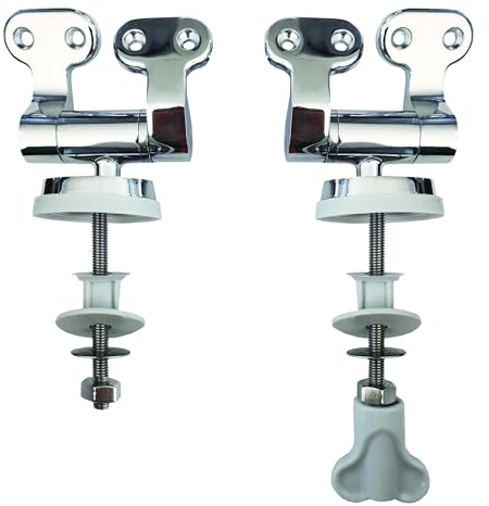 Wirquin, chromé 20721089 Vis pour fixation abattant wc Diplomat fermeture ralentie, Taille Unique