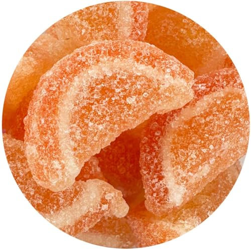 decorate! - Jelly Slices - Orange Flavoured Cake Toppers - 500g Edible Cake/Cupcake Decoration - For Weddings, Christenings and Parties