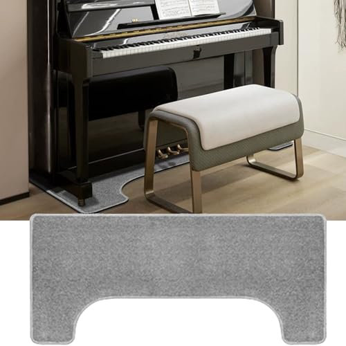 QKPFCVG Tapis insonorisant pour Piano, 160 x 70 cm, Tapis insonorisant pour Piano Droit, Tapis de Piano pour Studio, Salon, Tapis Absorbant Le Son, Tapis antidérapant