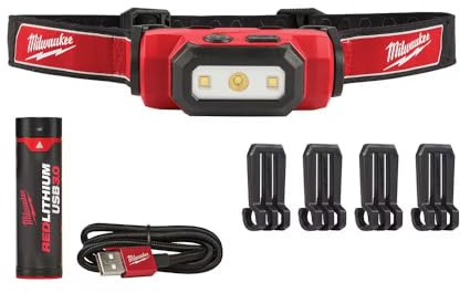Linterna frontal LED con Redlithium USB | Milwaukee | L4HL-201