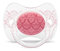 Suavinex ETHNIC Schnuller, Silikon, umkehrbar, 0/4 m, Rosa