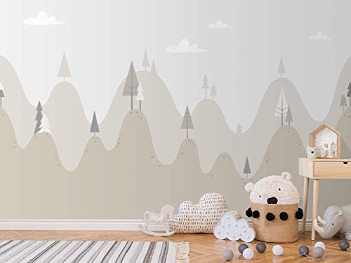 Oedim Fotomural Infantil Vinilo para Pared Paisaje Bosque | Mural | Fotomural Infantil Vinilo Decorativo |350 x 250 cm | Decoración comedores, Salones, Habitaciones