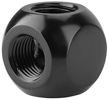Adapter für 3-Wege-PC-Wasserkühlung, G1/4-Innengewinde Messing 3-Wege-PC-Wasserkühlrohranschluss