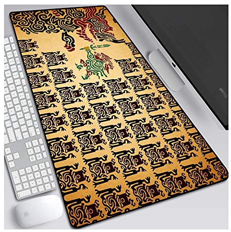 Tapis de Souris Anime The Legend of Zelda 800 x 300 mm, Tapis de Souris Clavier, Tapis de Souris de Jeu Professionnel XXL Grand étendu, pour Ordinateur PC, S