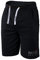 Mount Swiss Herren Shorts XXL Schwarz 100% Baumwolle große Größen Kurze Freizeithose Sporthose elastischer Bund Taschen atmungsaktiv bequem Sommerhose Übergröße