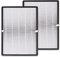 PUREBURG Ersatzfilter kompatibel mit Balter LR-02 Luftreiniger, H13 True HEPA und Aktivkohle 3-Stufen-Filtration,2er-Pack