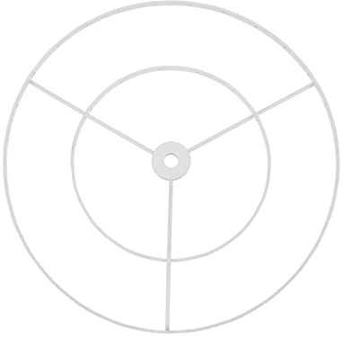 Uonlytech Ringe Ring 20 cm Ring Set DIY Trommel Ring Rahmen Ring 25 cm Für Pendelleuchte Kronleuchter für Schreibtischlampe Wandlampe Ring Lampenschirm Lampenschirm