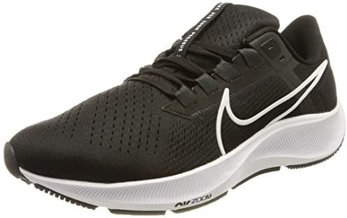 NIKE Air Zoom Pegasus 38 Men's Trainers Sneakers Training Shoes CW7356 (Black/Anthracite/Volt/White 002) UK10.5 (EU45.5)