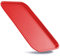 Serviertablett Kunststoff Rot – 53 × 32,5 cm GN 1/1 – Robustes Tablett für Kantine, Gastronomie & Fastfood – stapelbar, rutschhemmend, BPA-frei, spülmaschinengeeignet, Mehrweg