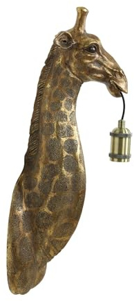 Light & Living Wandlampe Giraffe - Bronze - 20.5x19x61cm