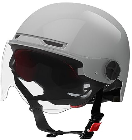 ACMEDE Casco Bici Uomo con Visiera Rimovibile, Regolabile Casco MTB BMX Casco Ciclismo Casco da Bici Traspirante Ultraleggero Uomo Donna Casco da Bicicletta per Urban Strada (52-63cm)