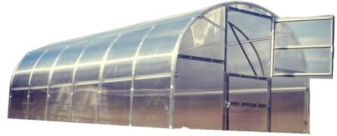 Klasika Baltic LT Serre 3 x 12 m avec polycarbonate de 4 mm