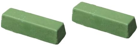 Hemobllo 2stücke Stainless Steel Strop Polierpaste Für Jade Edelstein Und Kleine Wachsbarren Für Glänzende Spiegelähnliche Oberfläche Hochwertige Abziehpaste Für Vielseitige