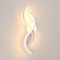 Mckalen Wandlampe Innen LED Modern, 15W 1687LM Wandleuchte LED 41CM, Weiß Wandbeleuchtung Flur für Schlafzimmer Wohnzimmer Treppe, Warmweiss 3000K