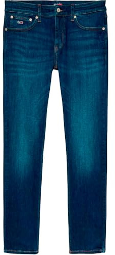 Tommy Jeans Scanton Slim Ai0255Dm0Dm21890, Pantaloni, Uomo, Denim (Denim Dark), 30W / 34L