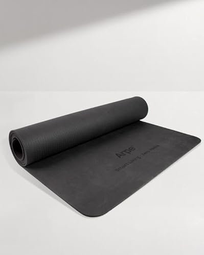 Gymnastikmatte, Yogamatte - Fitness Pilates & Gymnastik - 100% Rutschfest - Frei von PVC und chemischen Schadstoffen - Öko freundlich - Umweltbewusst