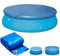 Round Pool-Cover, Frame Swimming Pool-Cover, Round Pool Covers Easy Set Dustproof Pool Protector for Frame Swimming Pools, 10ft