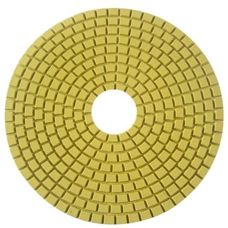 MiJunHD Diamant Polierpad, 8 Zoll 200 MM 30 Korn Polierscheiben Schleifscheibe für Schleifer & Polierer, zum Granit, Marmor, Beton und Stein, Haken Schleife Stützteller (1 Stück)