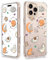 COBATREE for iPhone 16 Pro Max Clear Phone Case, Cute Cats Pattern Bumper Protective Shockproof Soft Cover Case for iPhone 16 Pro Max-Cute Cats