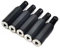 Générique *** 5 Pièces - Lot De 5 Fiches Jack 3,5 mm Stéréo Femelle A Souder - 3 Pôles - Soudure - Prise Casque MP3 - Fiche 3.5mm