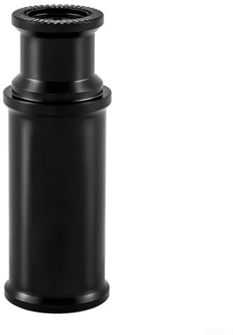 Marchfunny Functional Rear Derailleur Protector Hub with Light Tube Support for Night Rides (Black)