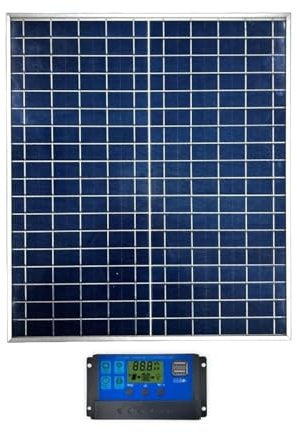 Kit de panneaux solaires photovoltaïques 1000W 500W 12V, contrôleur 100A, chargeur de panneau solaire, adapté aux batteries rapides dans les maisons/camping/RV(1PC Controller kiTS)