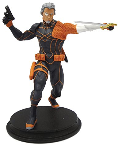 Icon Heroes DC Comics Rebirth Deathstroke Unmasked Resin Statue