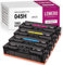 LEMERO SUPERX Toner kompatibel Canon 045 045H Toner Multipack für MF633CDW i-Sensys MF633cdw MF635cx LBP613cdw MF631cn LBP611cn MF632cdw MF634cdw MF636cdwt LBP612cd,4er-Pack