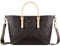 bugatti Ella Shopper Handtasche für Damen M, Damenhandtasche, Schultertasche in braun