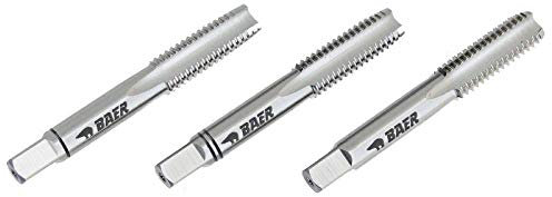 BAER HSSE Handgewindebohrer 3-tlg. Satz M 18 x 2,5 - Gewindebohrer Gewindeschneider-Set