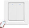 INF Smart Switch, WLAN Lichtschalter, Wifi Schalter, Funkschalter, 2-polig, Sprachsteuerung, Fernbedienung, Timer, Smart Home